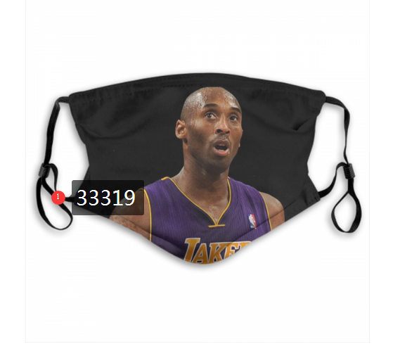 2021 NBA Los Angeles Lakers #24 kobe bryant 33319 Dust mask with filter->nba dust mask->Sports Accessory